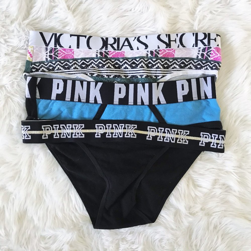 ❗️DONATING TMRW Victoria 's Secret panties bundle